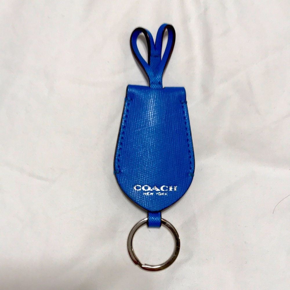 Coach car key ring